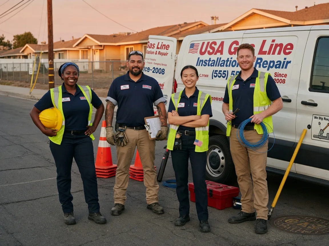 Gas Line Installation company in Lexington, TX